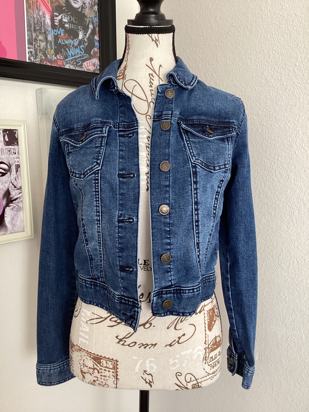 Celebrity Pink ladies Jean Jacket XS